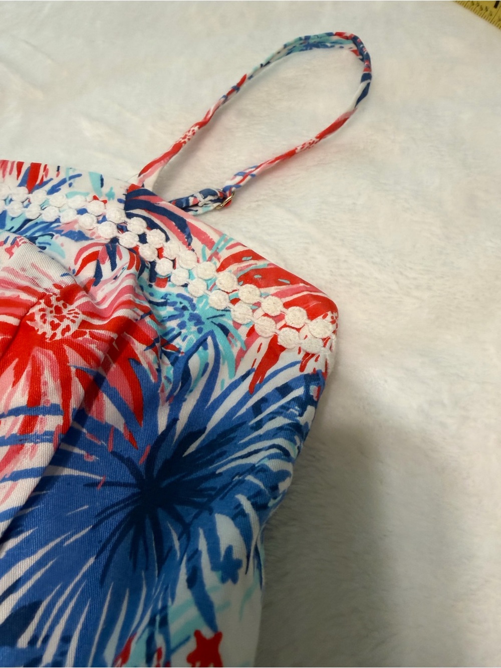 Lilly Pulitzer Jesse Romper in Feelin Sparks - Picture 5 of 9